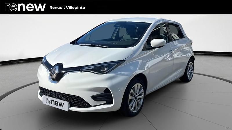Blanc Utilisé 2021 Renault Zoe Zen Citadine | 14 990 € (Prix juste) - Image 1/4