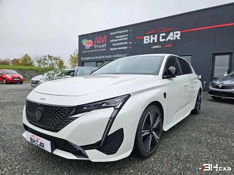 Blanc Occasion 2022 Peugeot 308 GT Berline | 23 990 € (Prix cher) - Image 1/4