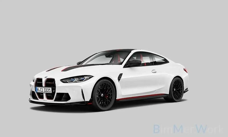 Blanc Utilisé 2023 BMW M4 Sport Line Coupé | 124 950 € - Image 1/4