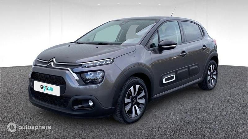 Gris Occasion 2023 Citroën C3 PureTech Berline | 11 847 € (Prix juste) - Image 1/4