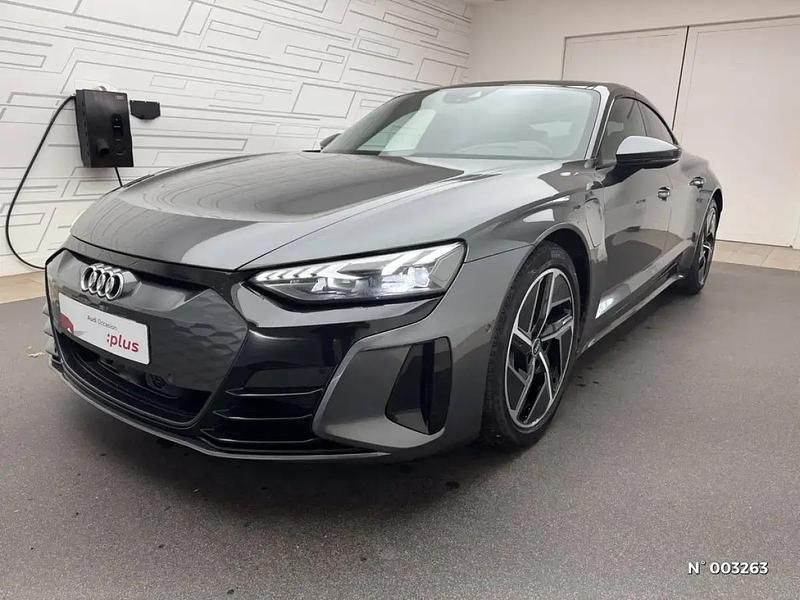 Gris Occasion 2021 Audi e-tron GT quattro Sport Berline | 46 990 € (Prix juste) - Image 1/4