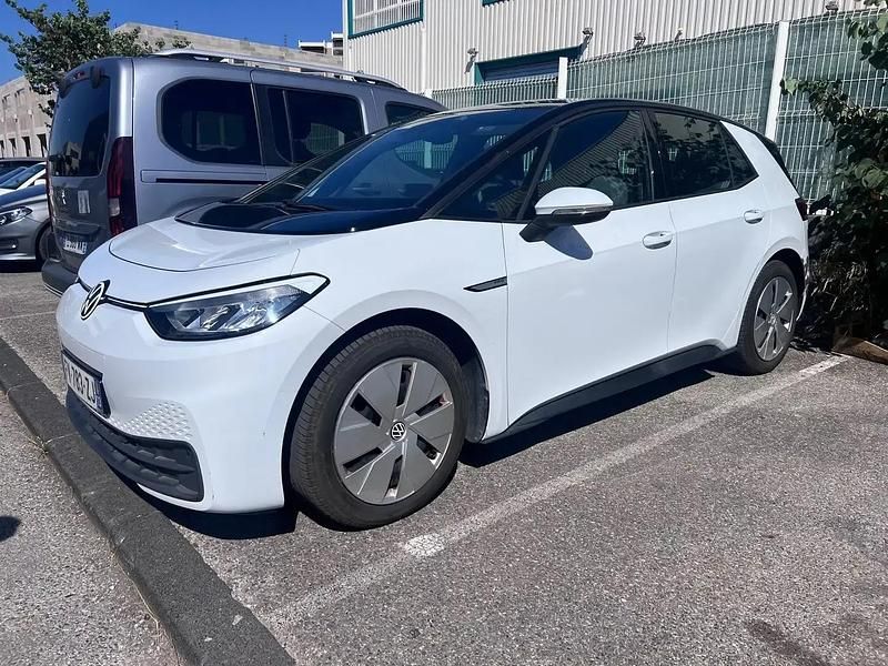 Blanc Utilisé 2020 VW ID.3 Pro Citadine | 16 950 € (Super prix) - Image 1/4
