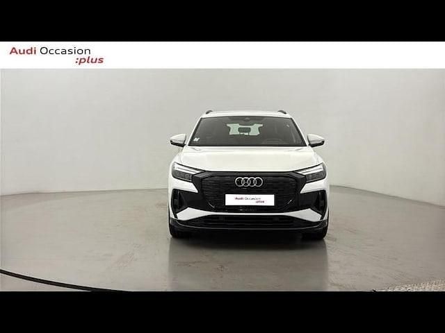 Occasion Audi Q4 e-tron S-Line 150 kW (204 ch) 2022 Blanc glacier métallisé SUV