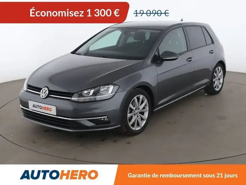 Gris Utilisé 2019 VW Golf VII Match Berline | 17 090 € (Bon prix) - Image 1/2