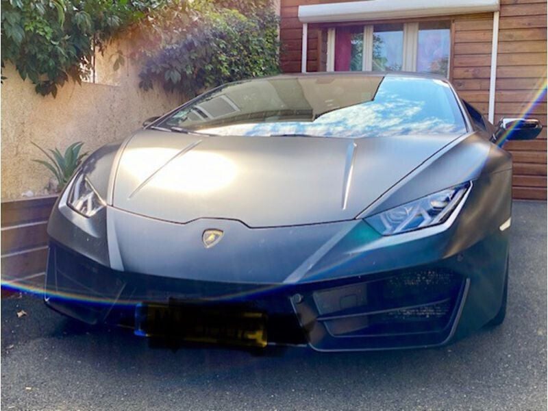 Occasion Lamborghini Huracán 580 ch (426 kW) 2016 Noir Cabriolet