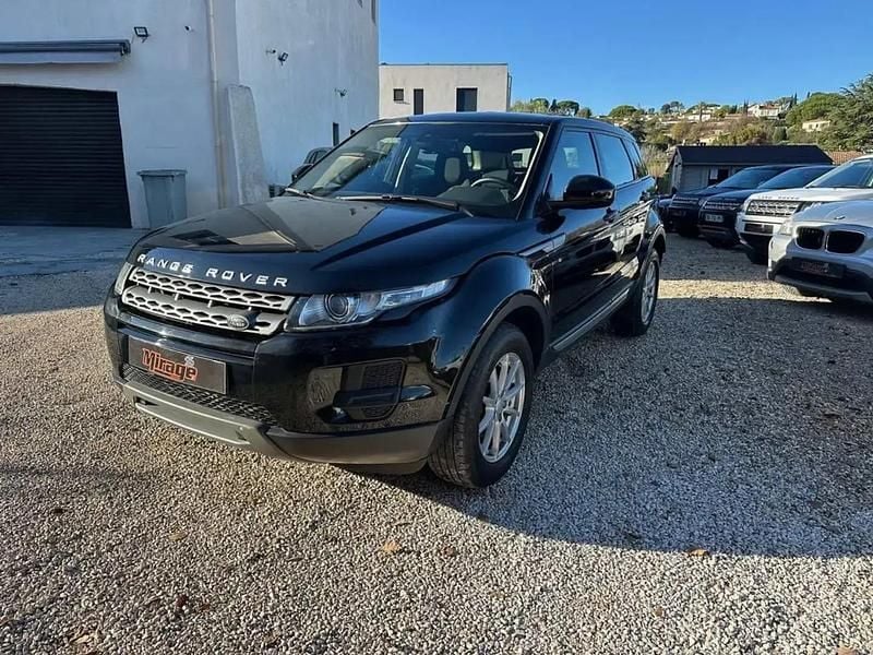 Noir Occasion 2014 Land Rover Range Rover evoque Pure SUV | 13 898 € (Super prix) - Image 1/4