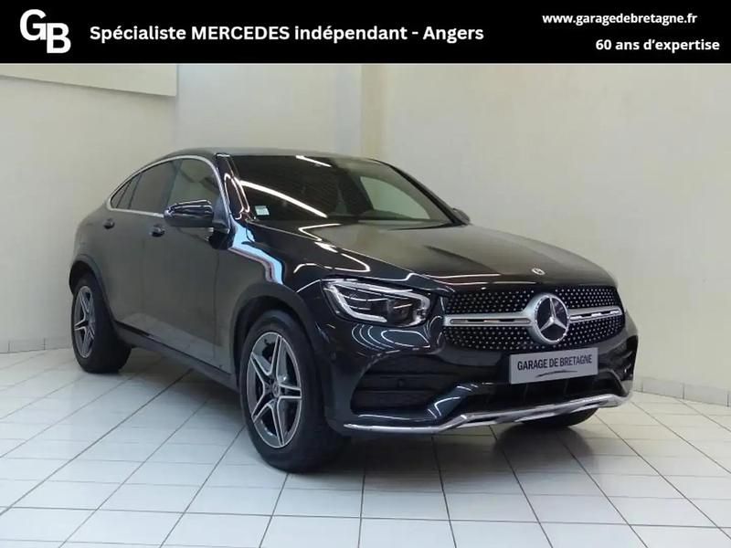 Gris Occasion 2021 Mercedes GLC220 AMG line SUV | 47 900 € (Bon prix) - Image 1/4