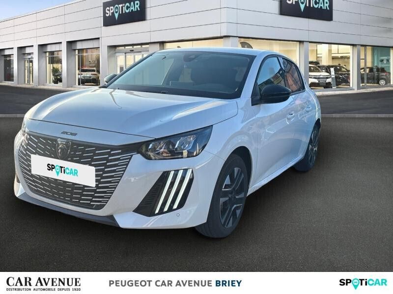 Blanc banquise (o) Nouvelle 2024 Peugeot e-208 Allure Citadine | 33 250 € - Image 1/1