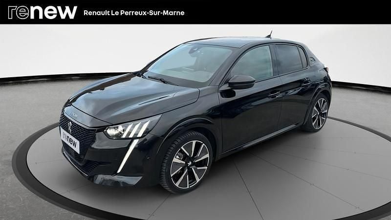 Noir Occasion 2022 Peugeot e-208 GT Citadine | 16 790 € (Prix juste) - Image 1/4