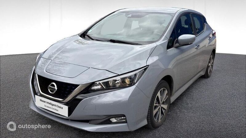 Gris Utilisé 2022 Nissan Leaf Acenta Citadine | 13 480 € (Prix juste) - Image 1/4