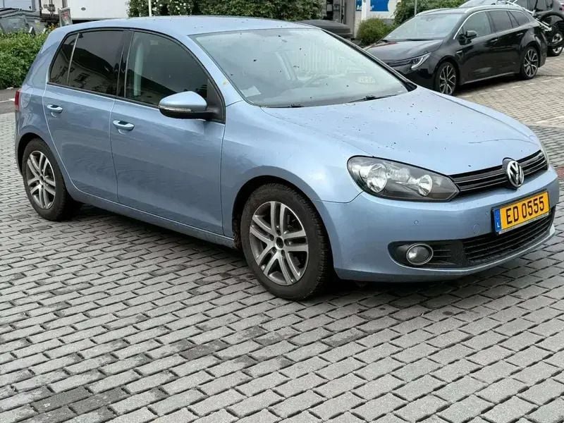 Bleu Utilisé 2009 VW Golf VI Trendline Berline | 5 999 € (Super prix) - Image 1/4