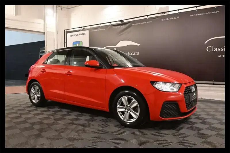 Rouge Utilisé 2019 Audi A1 Sportback Sport Citadine | 14 950 € (Super prix) - Image 1/4