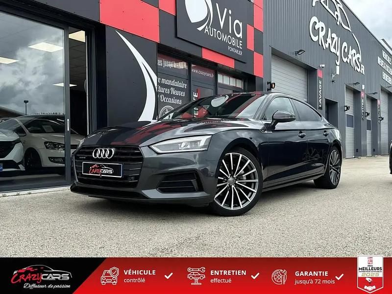 Gris Utilisé 2019 Audi A5 S-Line Coupé | 28 990 € (Prix juste) - Image 1/4