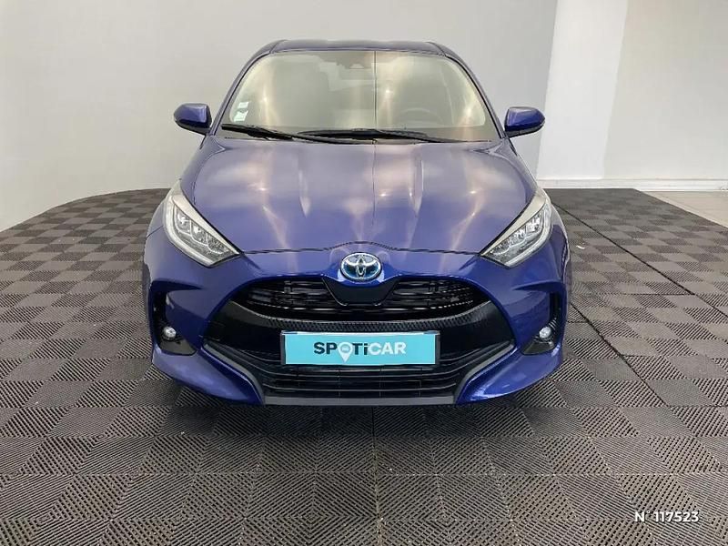 Occasion Toyota Yaris Hybrid Design 116 ch (85 kW) 2021 Bleu Citadine