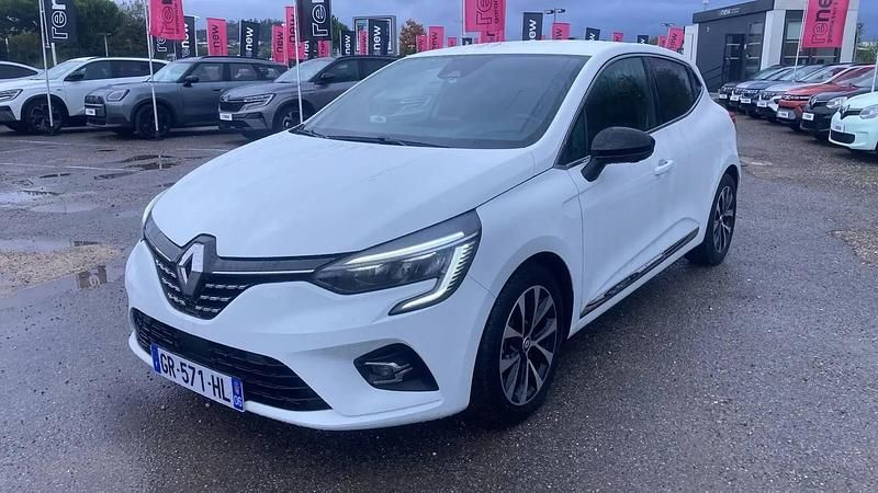 Blanc Utilisé 2023 Renault Clio V Techno Citadine | 19 999 € (Prix assez cher) - Image 1/4