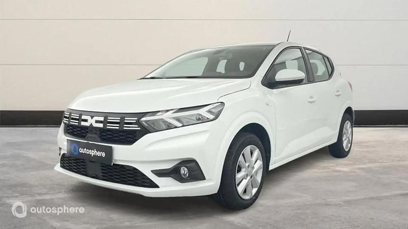 Blanc Utilisé 2023 Dacia Sandero Expression Citadine | 13 299 € (Bon prix) - Image 1/4