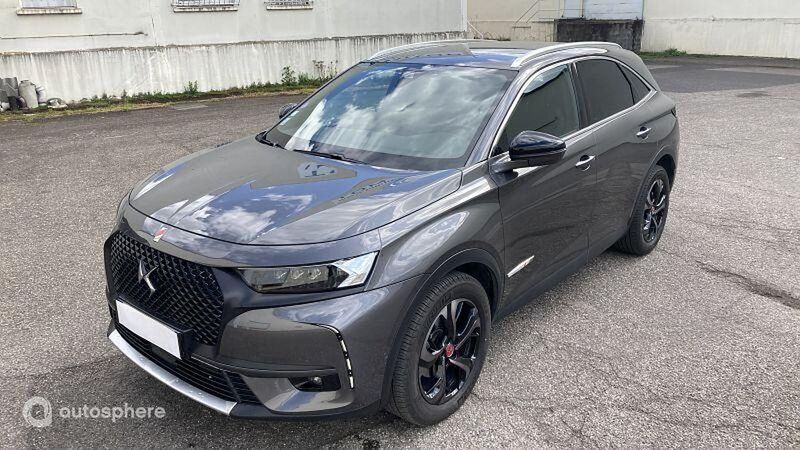 Gris Utilisé 2018 DS Automobiles DS7 Crossback Performance Line Plus SUV | 21 299 € (Prix juste) - Image 1/4