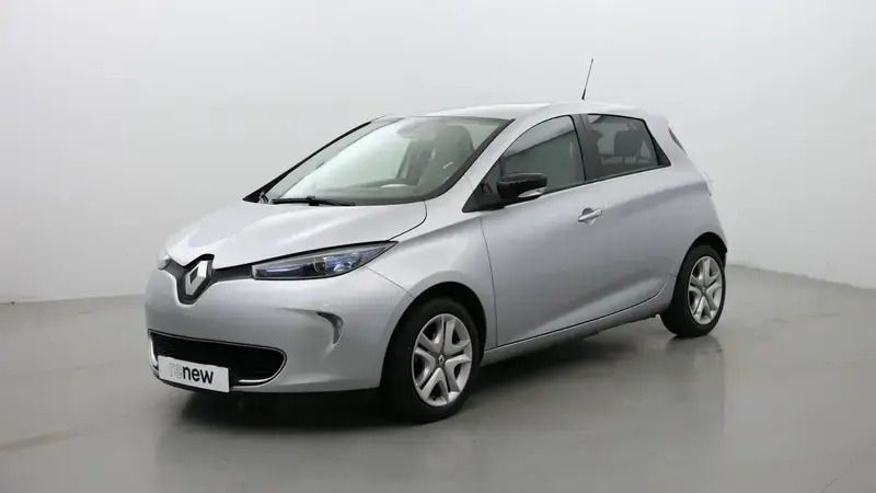 Gris Utilisé 2020 Renault Zoe Zen Citadine | 7 990 € (Super prix) - Image 1/4
