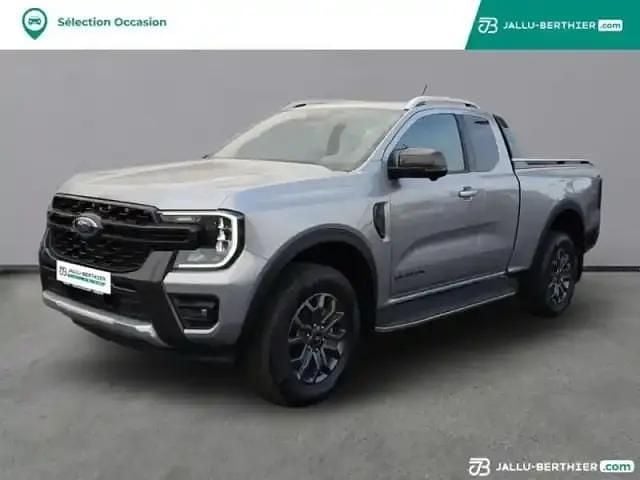 Gris iconic métallisée Occasion 2025 Ford Ranger Wildtrack Pick-up | 44 989 € (Bon prix) - Image 1/4