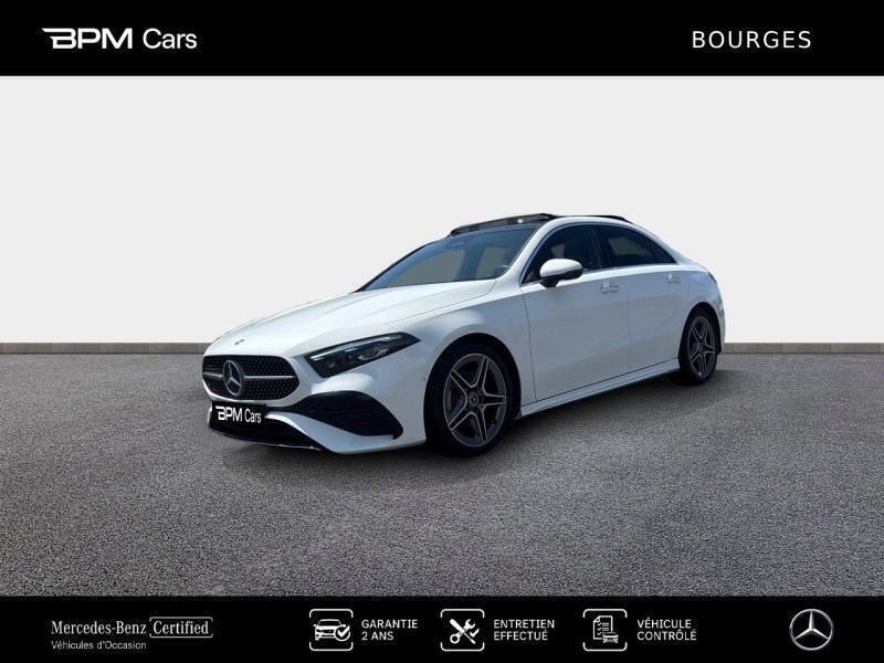 Blanc Utilisé 2023 Mercedes A200 AMG line Berline | 36 890 € (Prix assez cher) - Image 1/3