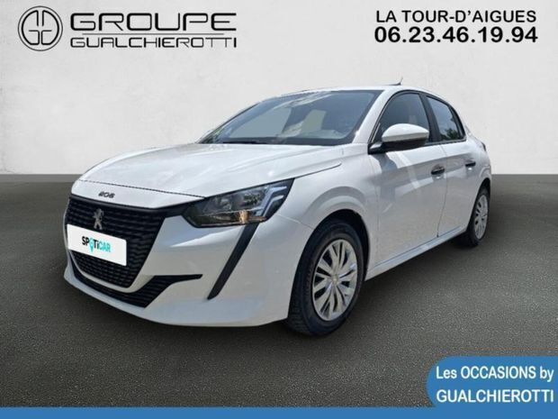 Blanc Utilisé 2021 Peugeot 208 Premium Citadine | 10 990 € - Image 1/4