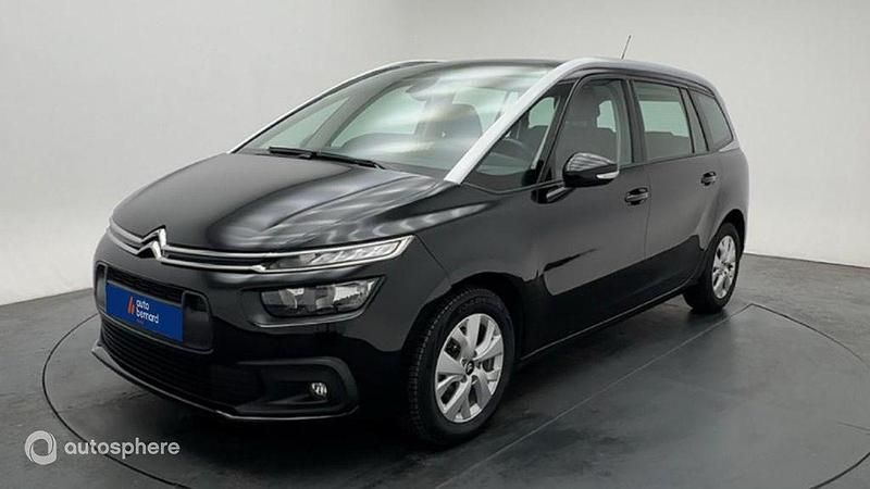 Noir Occasion 2019 Citroën C4 SpaceTourer Live Monospace | 9 580 € (Prix juste) - Image 1/4
