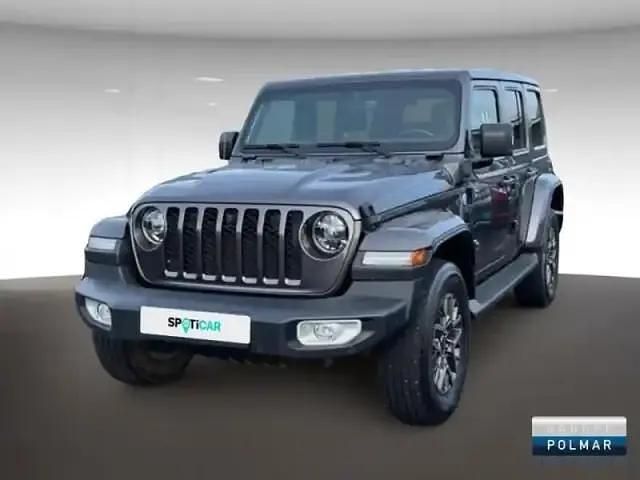 Granite crystal métallisée Utilisé 2022 Jeep Wrangler Unlimited Sahara SUV | 48 890 € - Image 1/4