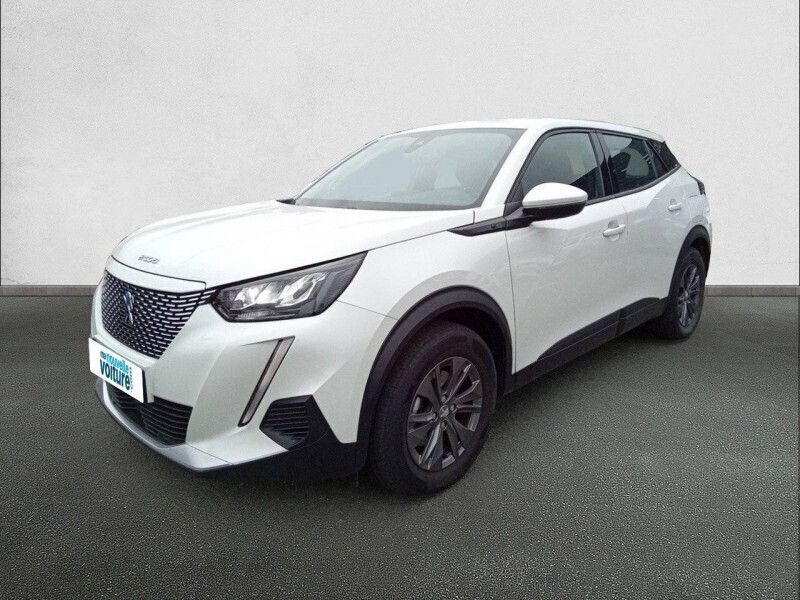Blanc Utilisé 2021 Peugeot e-2008 Active SUV | 15 490 € (Prix juste) - Image 1/4
