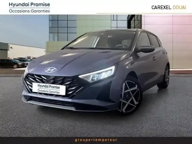 Meta blue métal Utilisé 2025 Hyundai i20 Berline | 21 990 € (Prix cher) - Image 1/4