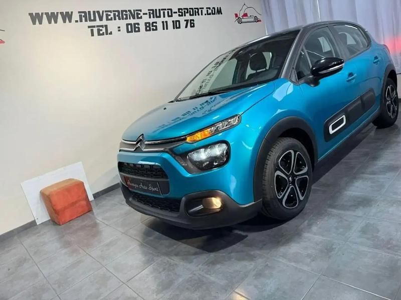 Bleu Occasion 2022 Citroën C3 PureTech Citadine | 14 990 € (Prix cher) - Image 1/4