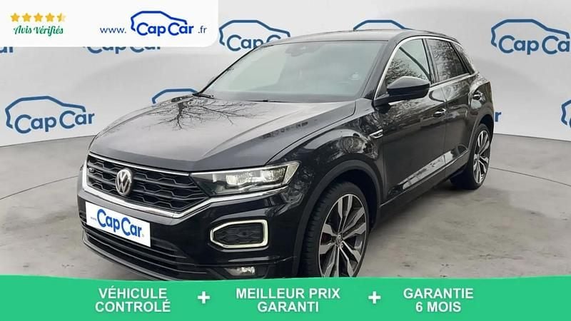 Noir Occasion 2020 VW T-Roc R-line SUV | 22 700 € (Prix juste) - Image 1/4