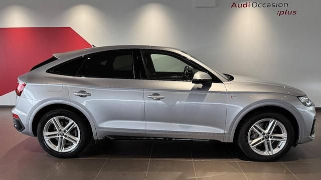 Occasion Audi Q5 Sportback S-Line 163 ch (119 kW) 2022 Argent fleuret métallisé SUV
