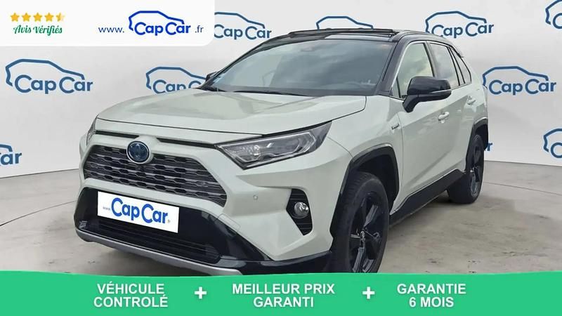 Blanc Utilisé 2019 Toyota RAV4 Hybrid SUV | 24 990 € (Prix assez cher) - Image 1/4