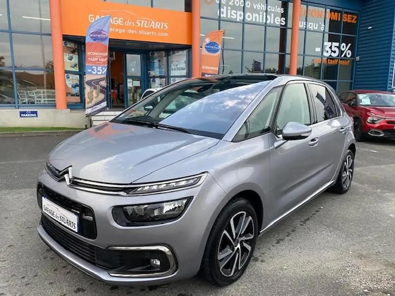 Gris Occasion 2019 Citroën C4 SpaceTourer Feel Monospace | 14 980 € (Prix assez cher) - Image 1/4