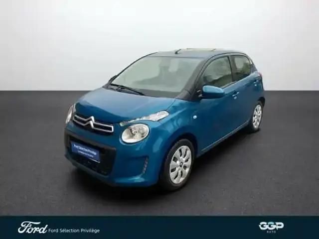Bleu Occasion 2020 Citroën C1 Feel Citadine | 9 490 € (Prix juste) - Image 1/4