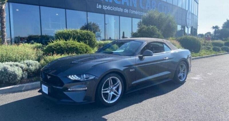 Gris Utilisé 2018 Ford Mustang GT Cabriolet | 49 900 € (Prix juste) - Image 1/4