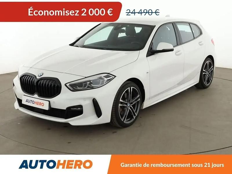 Blanc Occasion 2021 BMW 118 M Sport Citadine | 22 490 € (Bon prix) - Image 1/2