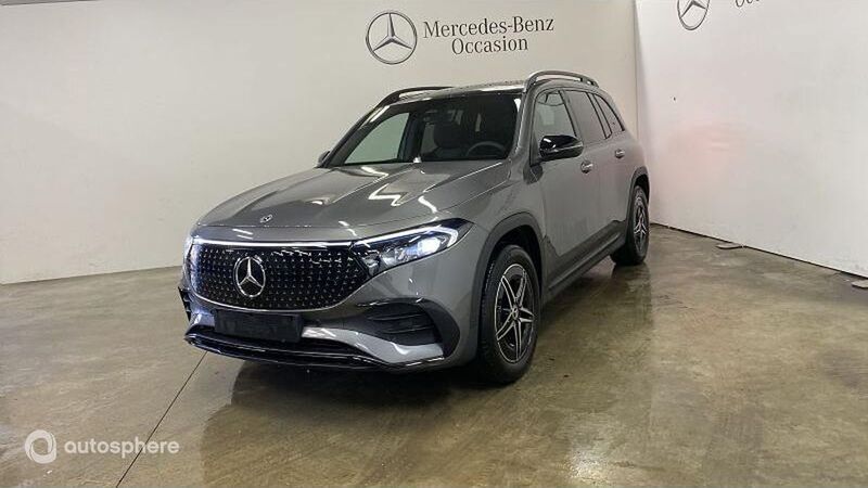 Gris montagne métallisé Utilisé 2024 Mercedes EQB350 AMG line SUV | 49 999 € (Prix juste) - Image 1/4