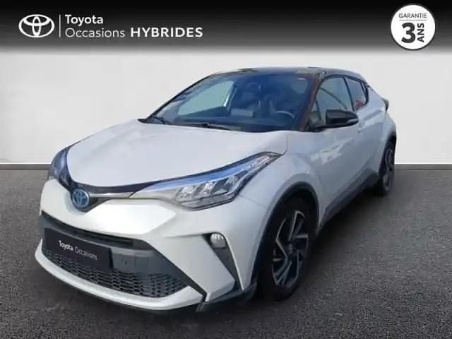 Blanc lunaire nacré Occasion 2023 Toyota C-HR Design SUV | 26 480 € (Bon prix) - Image 1/4
