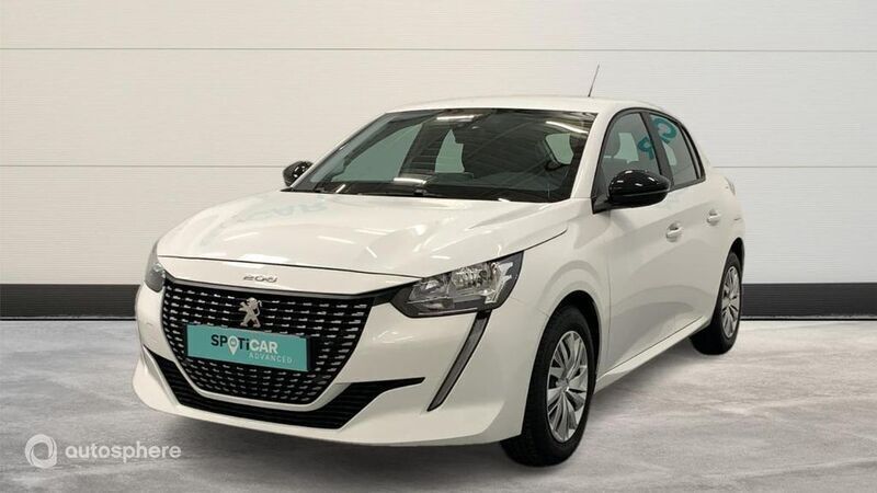 Blanc Utilisé 2023 Peugeot 208 Active Citadine | 13 499 € (Prix juste) - Image 1/4