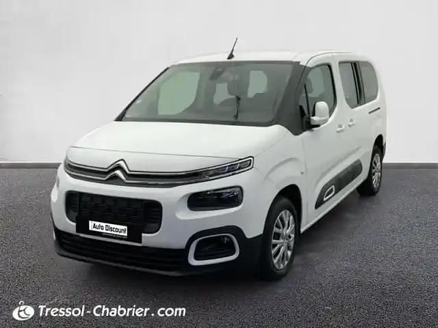 Blanc banquise Occasion 2020 Citroën Berlingo Feel Monospace | 21 990 € - Image 1/4