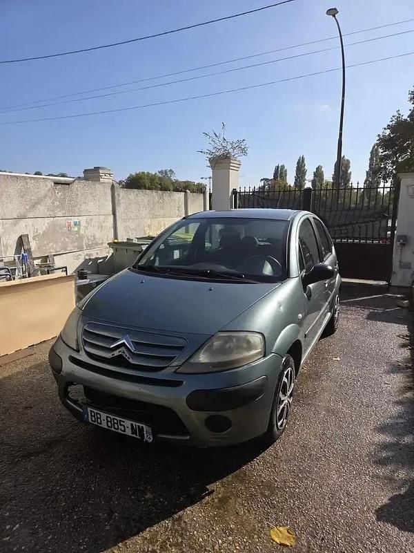 Vert Utilisé 2006 Citroën C3 Citadine | 3 000 € (Bon prix) - Image 1/4