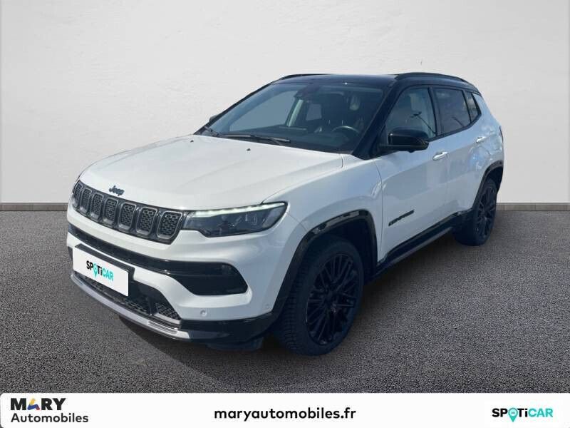 Blanc Utilisé 2023 Jeep Compass SUV | 31 990 € (Prix cher) - Image 1/4