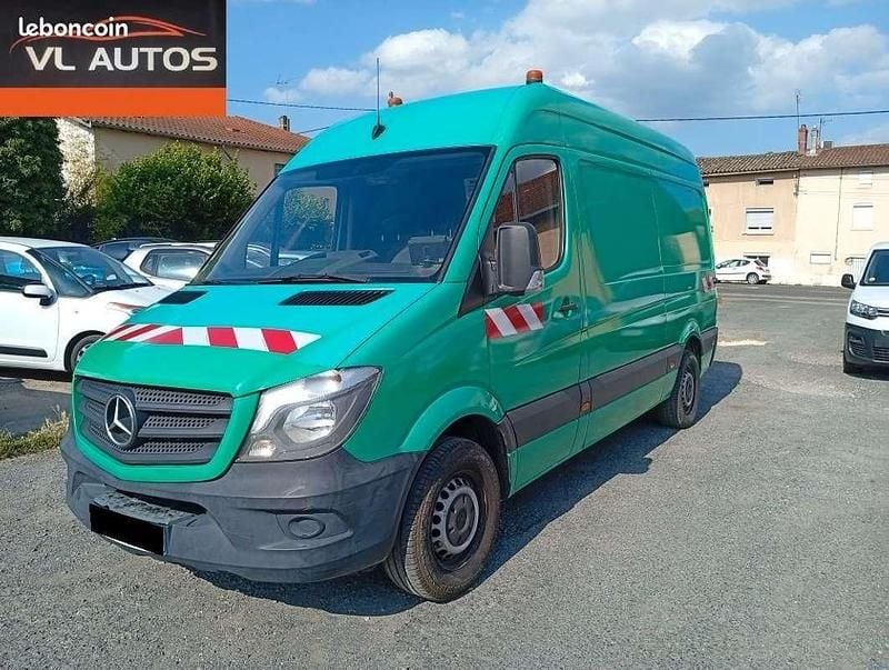 Occasion Mercedes Sprinter 131 ch (96 kW) 2015 Vert Van