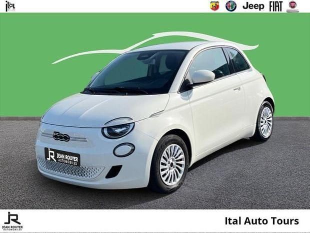 Blanc Utilisé 2023 Fiat 500e Action Citadine | 12 480 € (Bon prix) - Image 1/4