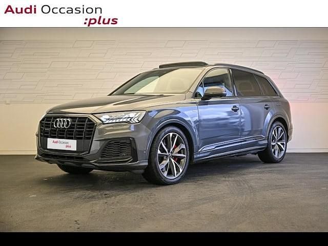 Gris daytona nacré Occasion 2021 Audi Q7 Competition SUV | 64 900 € (Prix cher) - Image 1/4