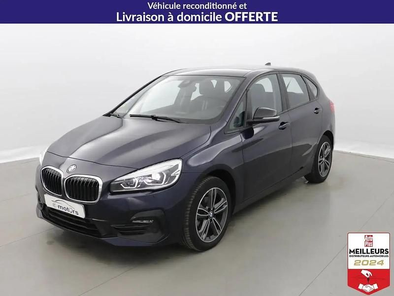 Blanc Utilisé 2019 BMW 216 Active Tourer Sport Line Monospace | 19 700 € (Prix juste) - Image 1/4