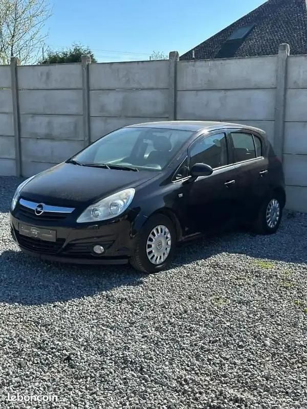 Noir Utilisé 2008 Opel Corsa Enjoy Citadine | 4 290 € - Image 1/4