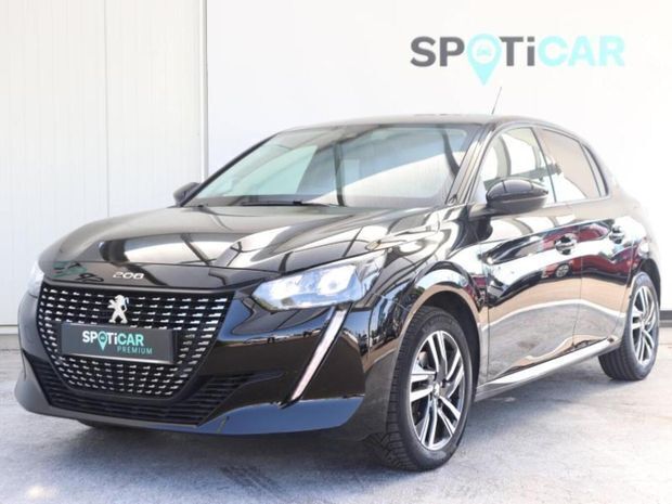 Noir Utilisé 2023 Peugeot 208 Allure Citadine | 15 700 € (Prix juste) - Image 1/4