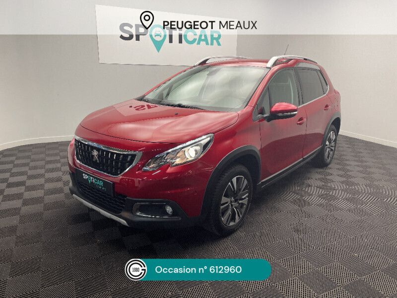 Rouge Utilisé 2019 Peugeot 2008 Allure SUV | 9 990 € (Bon prix) - Image 1/4